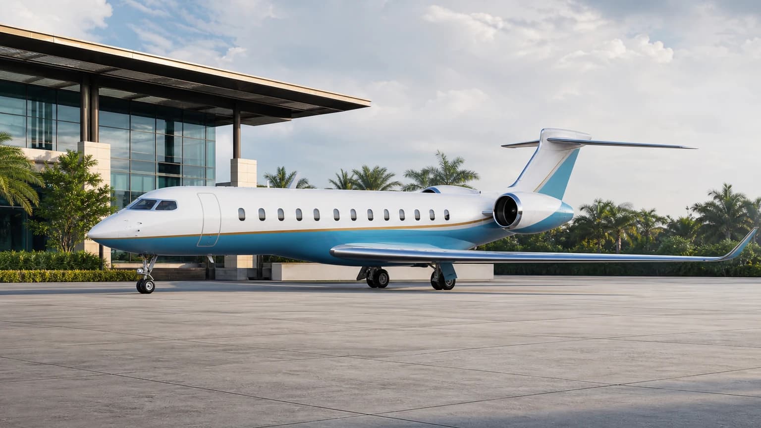 Gulfstream G700 — illustrative singapore apron profile