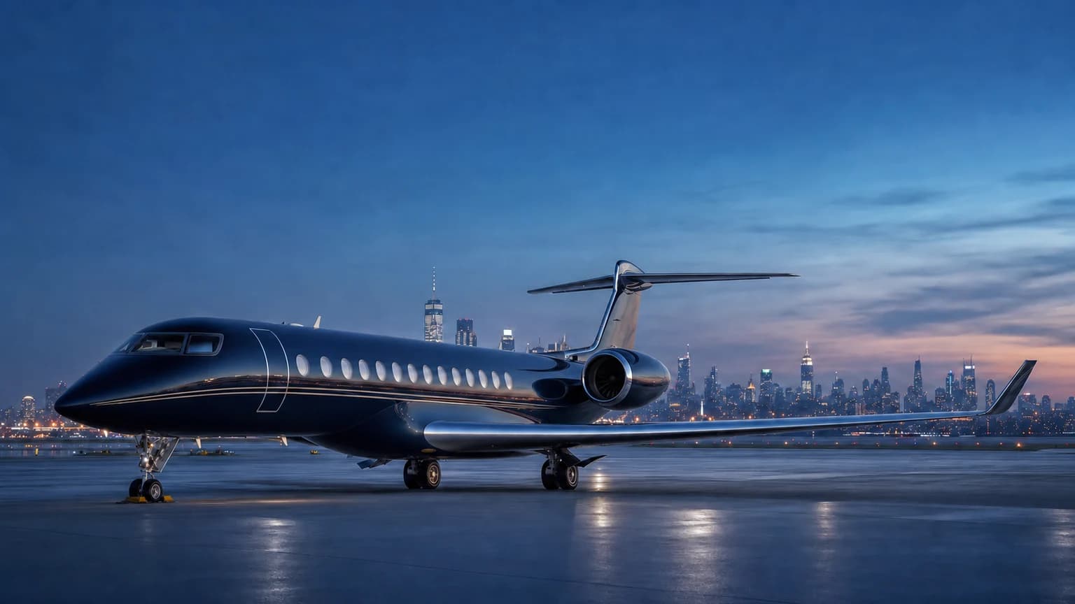 Illustrative view for the Bombardier Global 5500 aircraft type