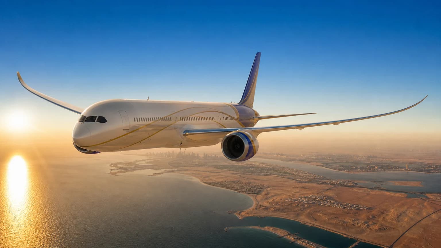 Illustrative view for the Boeing BBJ 787-8 aircraft type